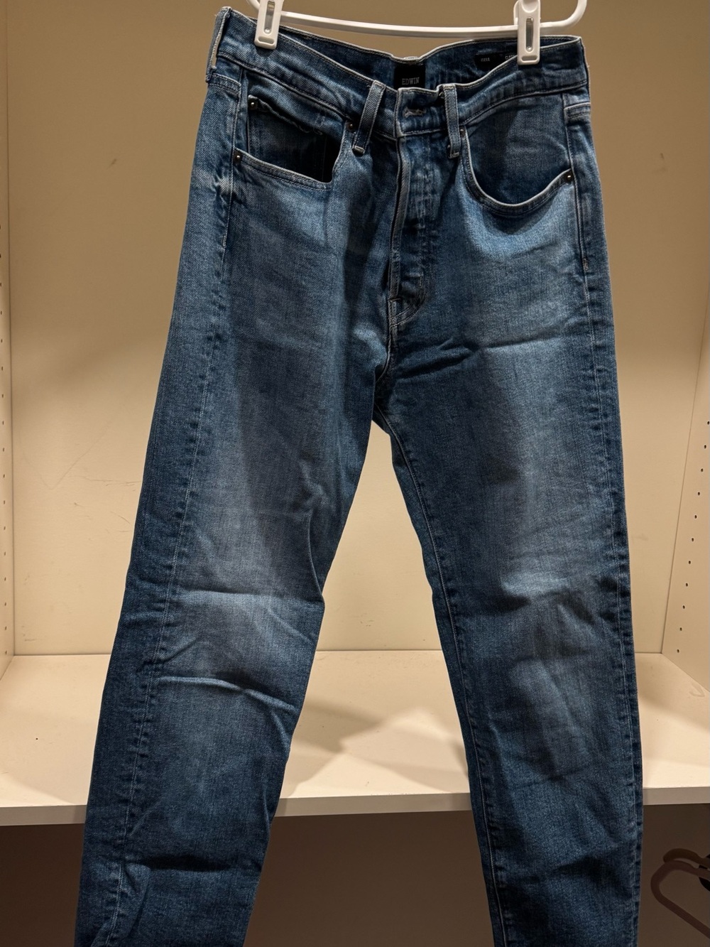 Edwin Men's Indigo Straight Jeans